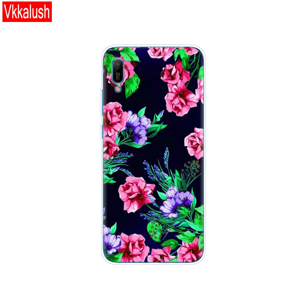 80038 Huawei Y6 чехол huawei Y6 чехол из силикона и ТПУ мягкий чехол для телефона для huawei Y6 MRD-LX1 MRD-LX1F Y 6 Pro Y6 премьер-Чехол - Цвет: 80038
