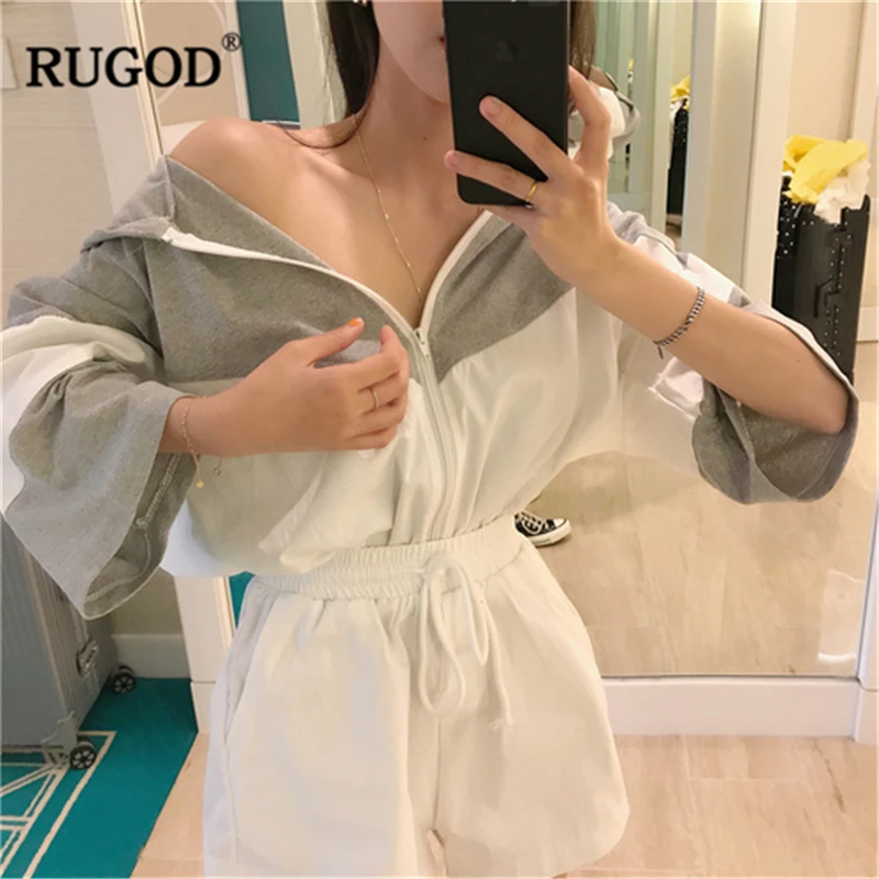 RUGOD 2019 Новое поступление женские Свободные Комбинезоны приталенные с высокой