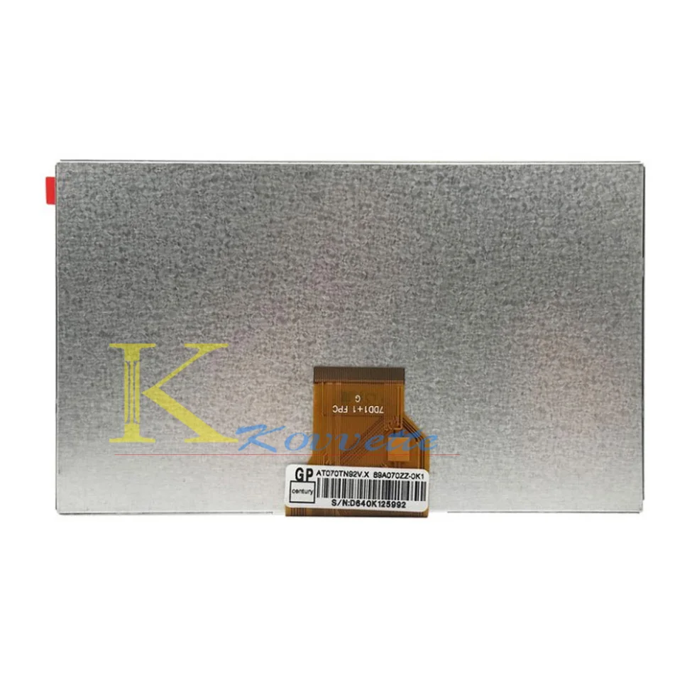 Для планшетных ПК DVD дисплей 7 дюймов Innolux ЖК экран 800*480 AT070TN92 V.X/7DD1 + 1 FPC 20000600 32