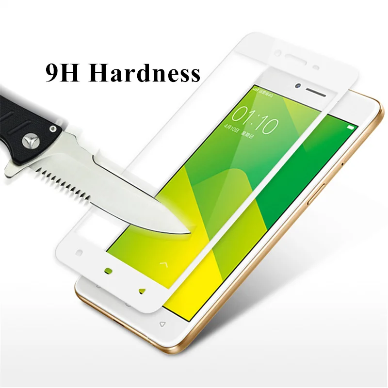 2 шт изогнутые края стекла OPPO A37 протектор экрана закаленное стекло для A37M полное