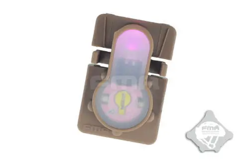 TB976 Blue LED FMA шлем аксессуар S-LITE направляющая рейка 1913 стробоскоп светильник 6 цветов светодиодный - Цвет: TB976 Blue LED