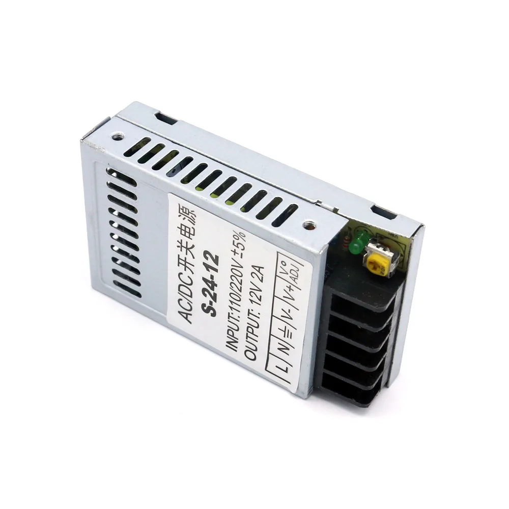 Универсальный вход переменного тока в постоянный ток 12 В 2 а 24 Вт ультратонкий