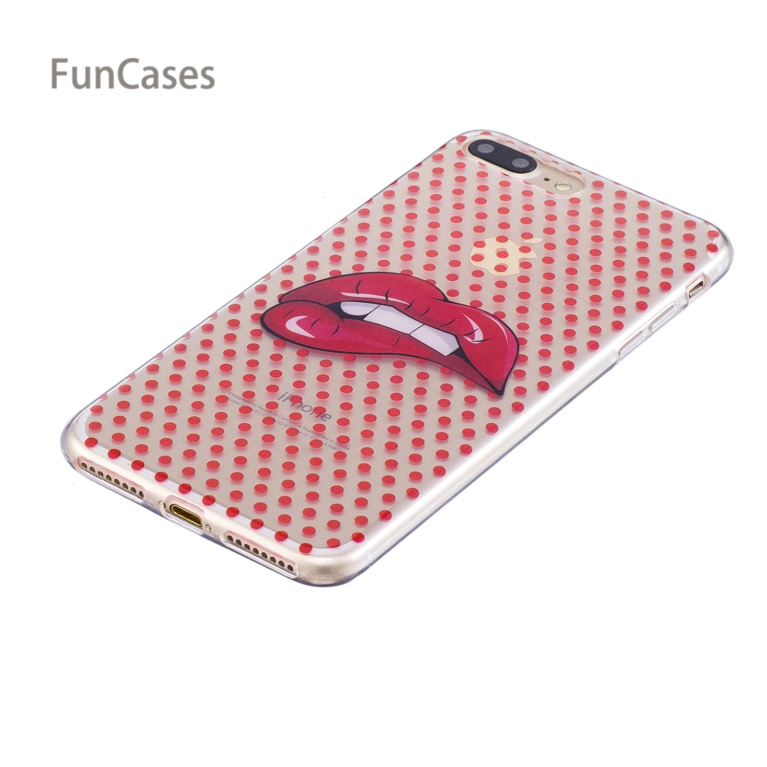 Чехол для пиццы чехол iPhone 7 Plus мягкий телефона из ТПУ винтажные держатели клипсы 8