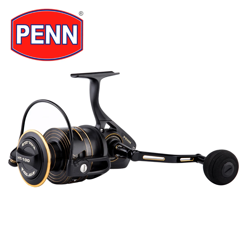 PENN CLASH 3000 8000 8 + 1 шариковый подшипник спиннинга рыболовная Катушка HT 100 углеродное