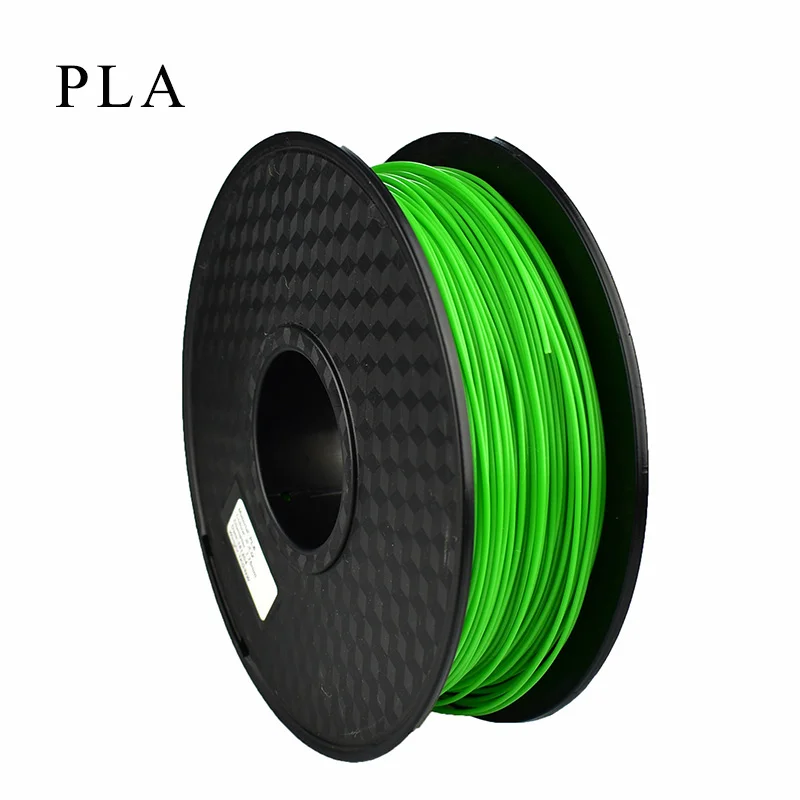 PLA green 3d Принтер ABS/PTEG/PLA Филамент 1,75 мм измерительная точность+/-0,02 мм 1 кг 343 м 2.2LBS 3D Печатный Материал Пластик для RepRap - Цвет: PLA green