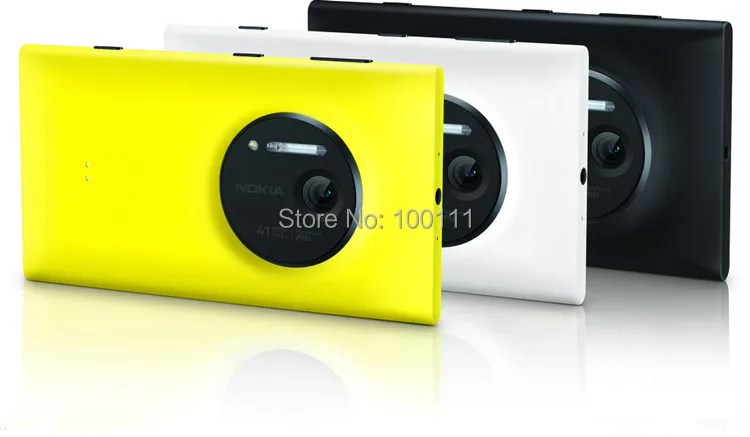 Мобильный телефон Nokia Lumia 1020, разблокированный, 4,5 дюймов, wifi, 41.0MP камера, 32 ГБ rom, двухъядерный