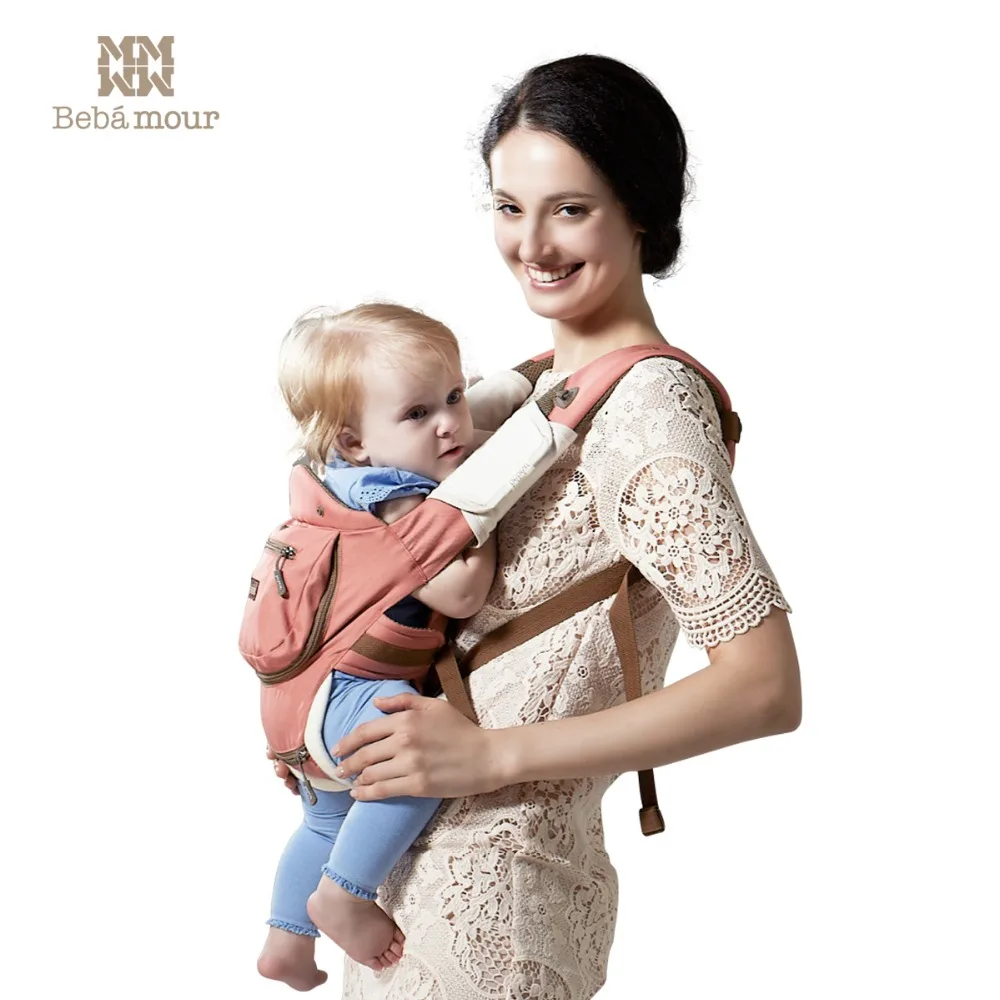 Роскошные 9 в 1 Hipseat эргономичный кенгуру 360 Mochila portabebe слинг рюкзак для одежда
