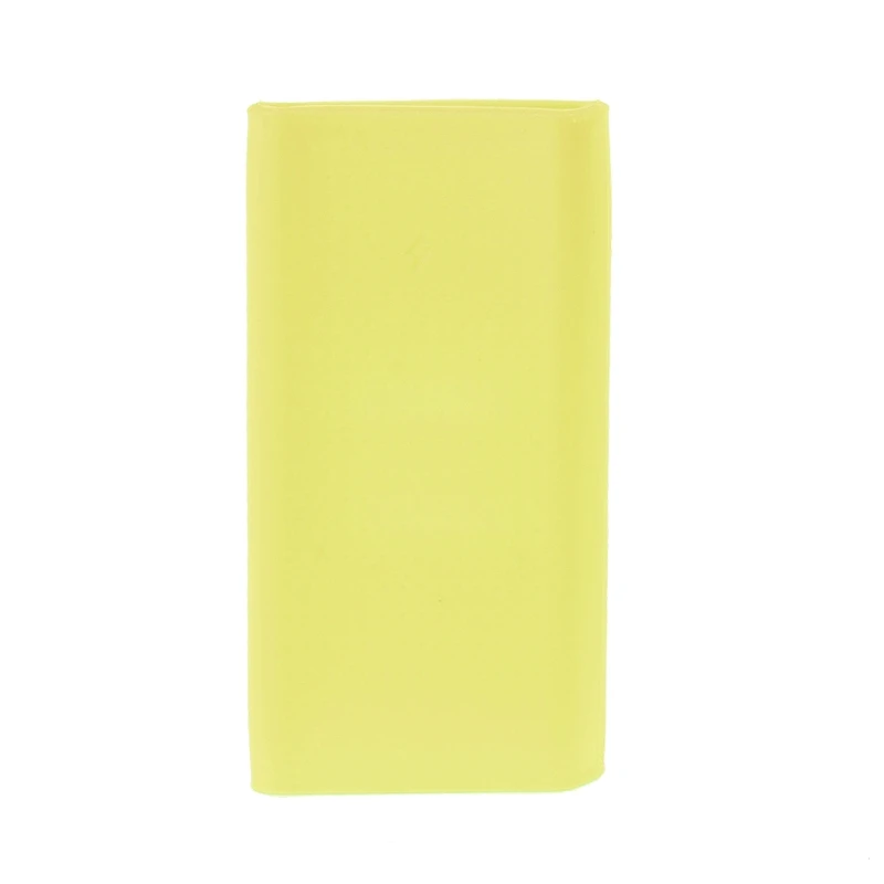 Противоскользящий силиконовый резиновый чехол для Xiaomi power Bank 2 20000 mAh протектор - Цвет: Светло-зеленый
