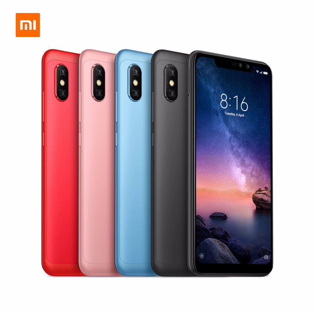 [Глобальная версия для Испании] Xiaomi Note Redmi 6 Pro (внутренняя память 4 Гб ram de задняя
