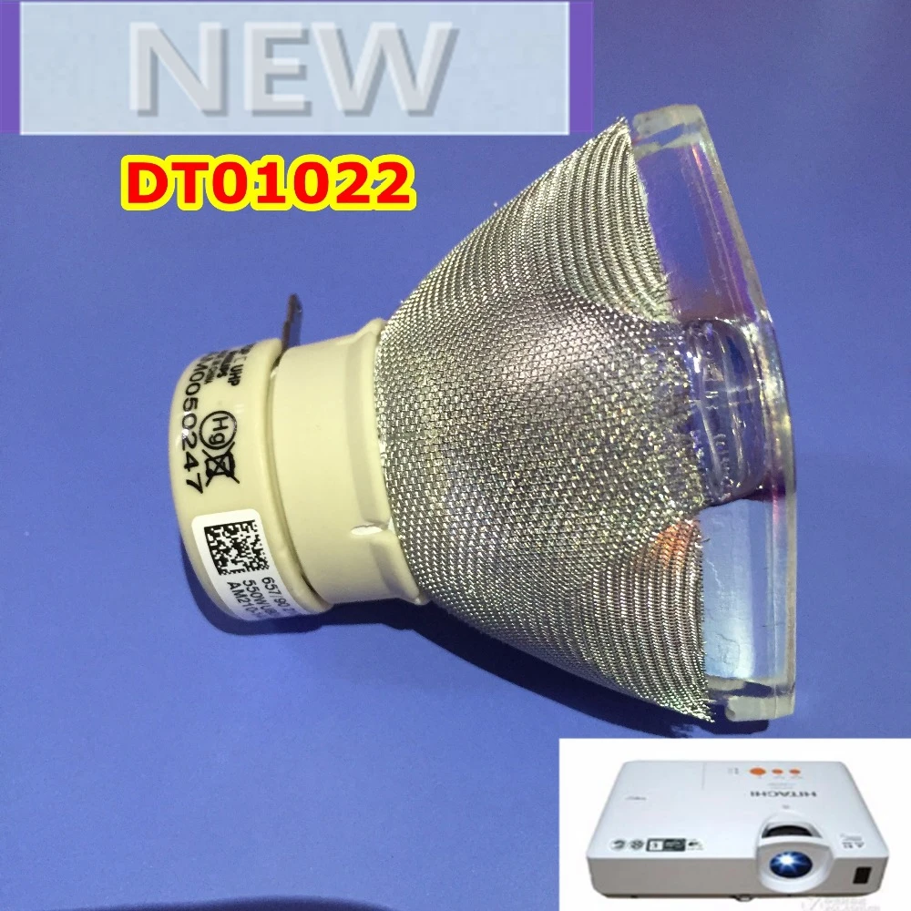 Оригинальная лампа проектора DT01021 для Hitachi CP X3014WN/CP X3015N/CP X3015WN/CP X3511/CP X4011N/CP X4014WN/CP