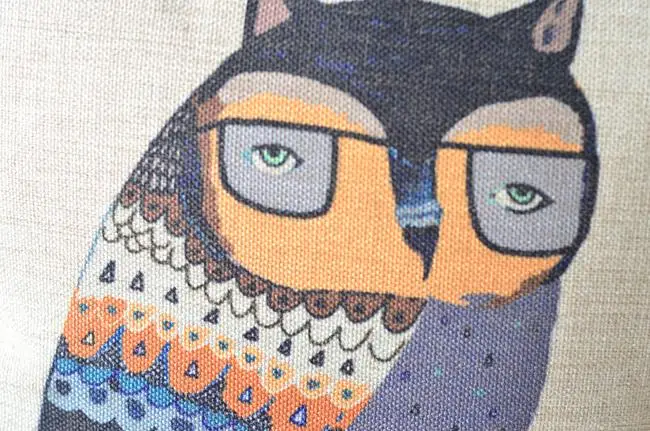 Бесплатная доставка Сова 45*45 см комбинация из двух предметов декоративная