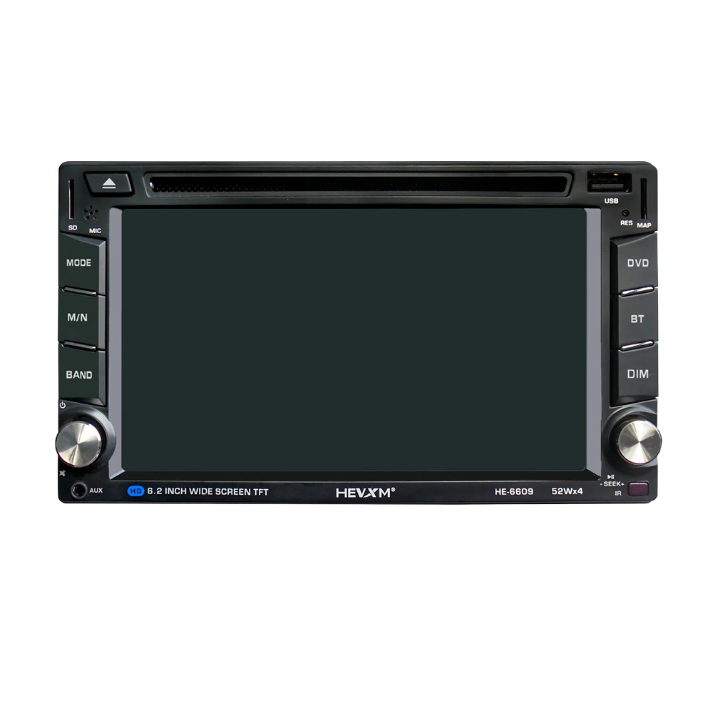 HEVXM 6609 Android 6 2-дюймовый автомобильный DVD навигационный плеер автомобильное радио