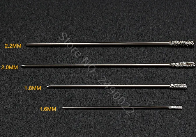 Сверла с алмазным покрытием 5 шт./компл. для сверления камня ювелирных украшений