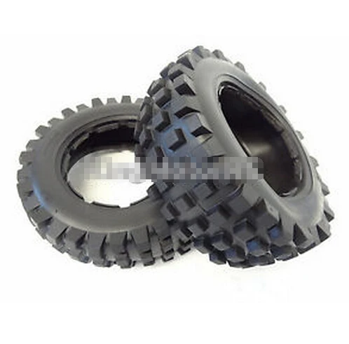NEW King Motor Front T1000 Knobby Tires tyre Fits HPI Baja 5T 5SC Rovan Desert Truck | Игрушки и хобби