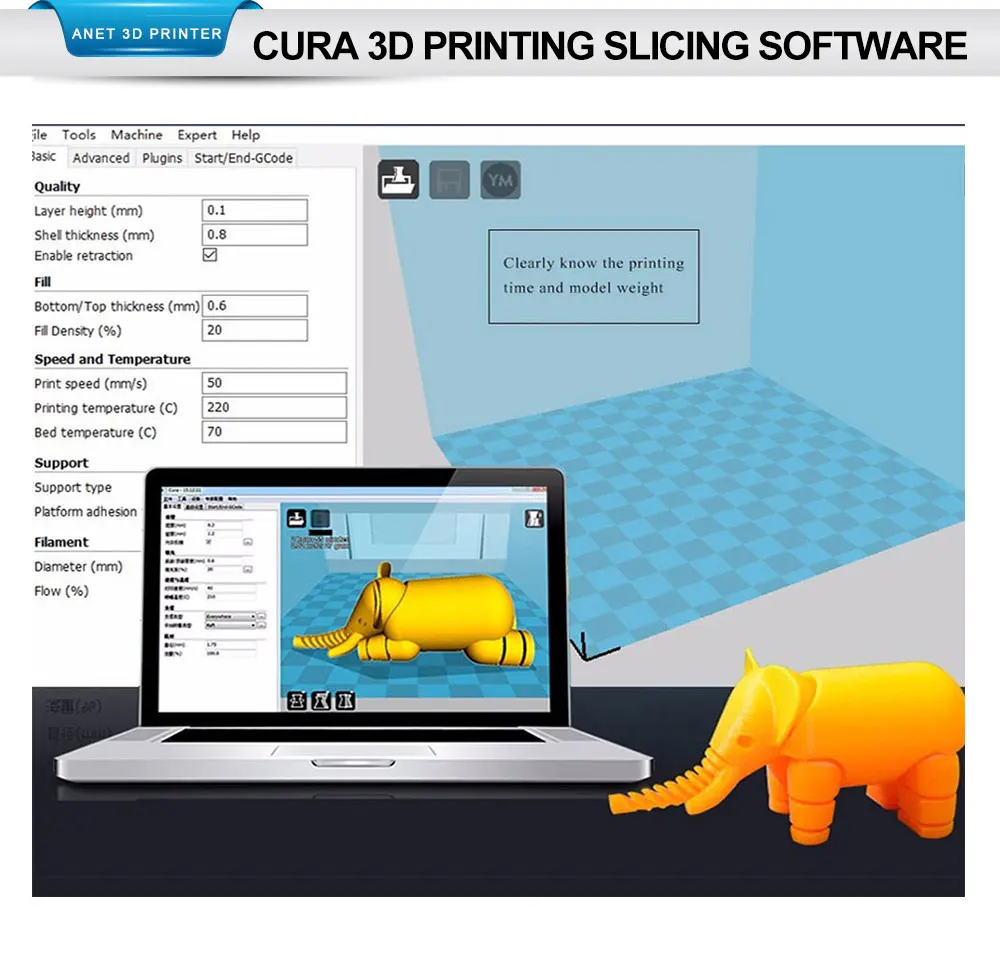 Anet A8 i3 Impresora 3d принтер Высокая точность Imprimante 3D DIY комплект с алюминиевым Экструдером горячей SD карты строительные инструменты нити
