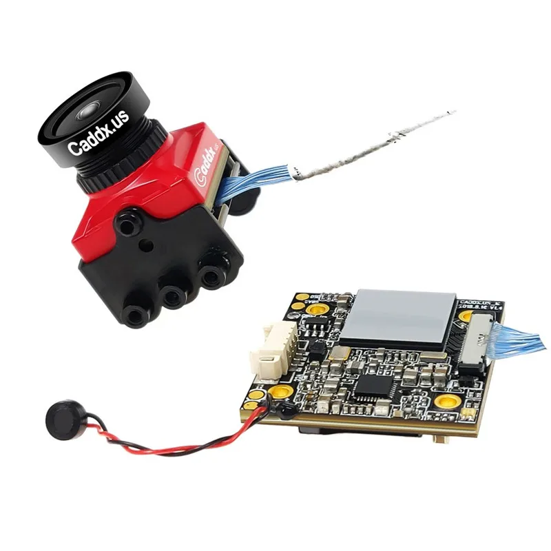 Caddx Turtle V2 1080p 60fps FOV 155 градусов Супер WDR OSD Mic Мини HD FPV камера для радиоуправляемой