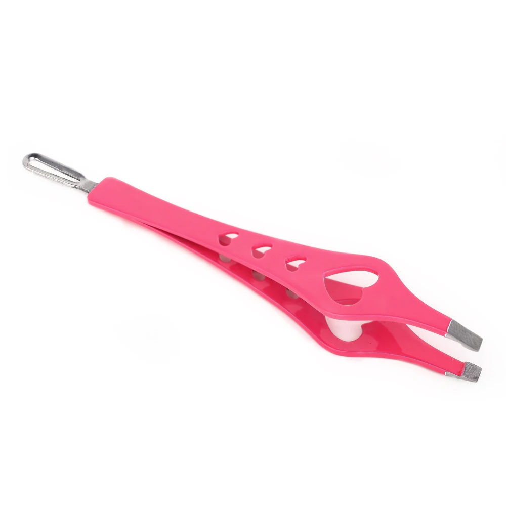 Нержавеющая сталь коническая папка для бровей пинцет щипцы завивки ресниц зажим