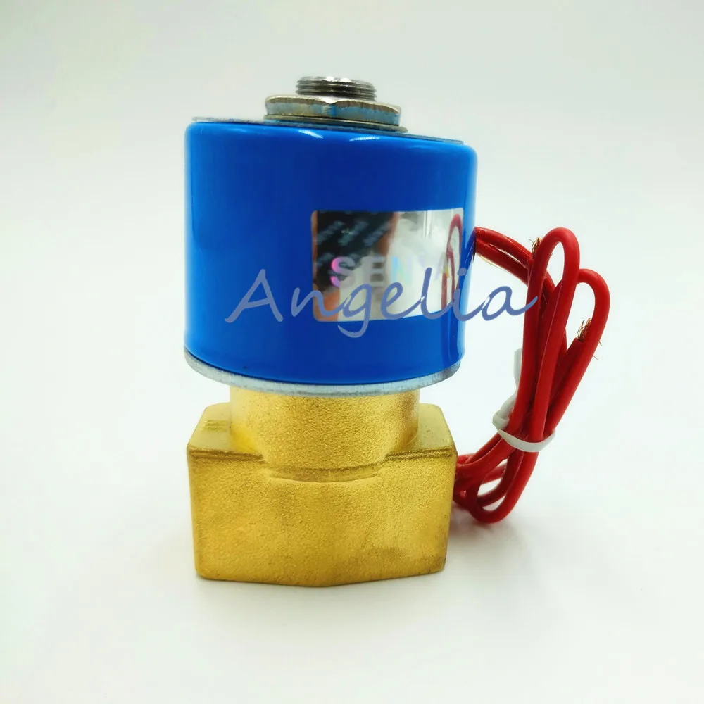 Электромагнитный клапан для воды воздуха газа 220 В переменного тока 24