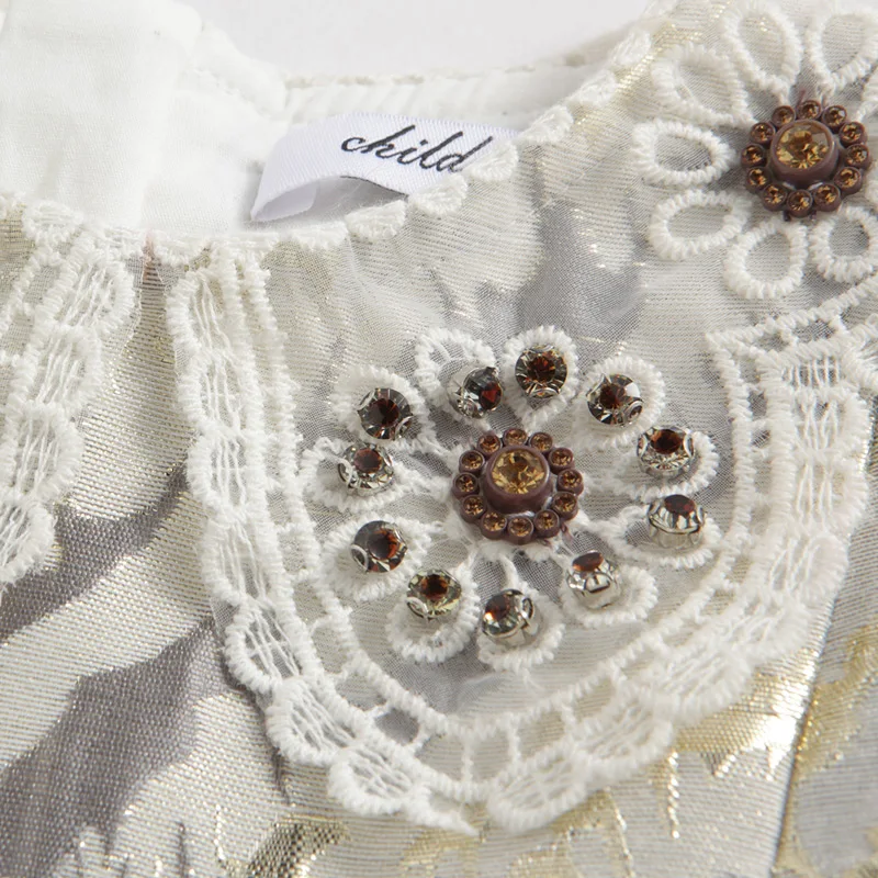 Детское платье принцессы для маленьких девочек рождественское праздничное от 3