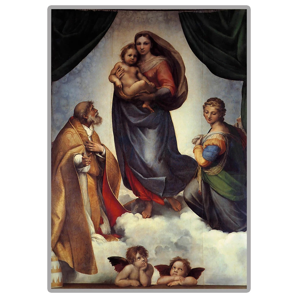 Картина с алмазной вышивкой стразы для рукоделия известного художника Рафаэля