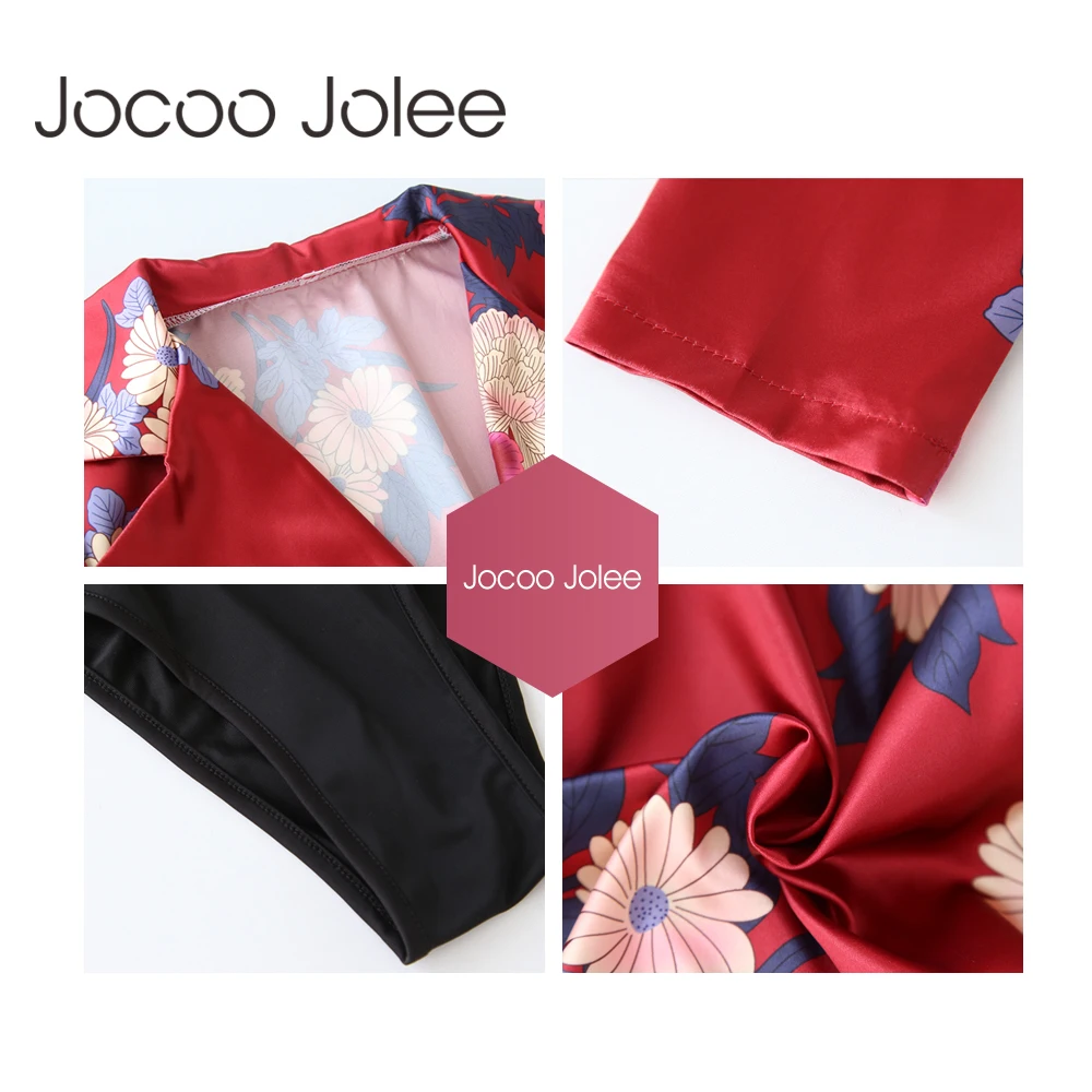 Jocoo Jolee, сексуальный женский комбинезон с v-образным вырезом, рубашка с длинным рукавом, комбинезон, боди, стрейчевое трико, топ, блузка,, Летний комбинезон