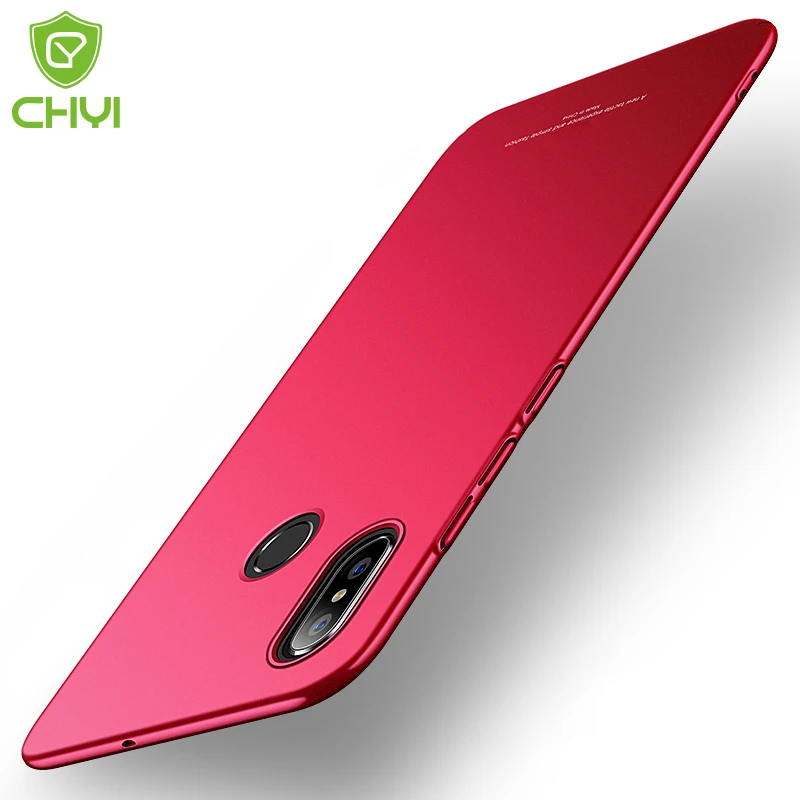 CHYI Back cover For Xiaomi Mi A1 A2 Case Mix 2 2s 6 5s 6X Full Protection PC back shell Anti fingerprints xiaomi mi8 |