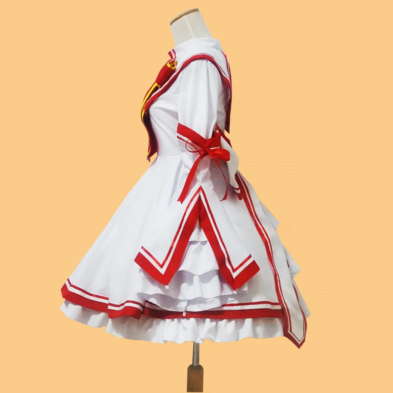 Костюм горничной из аниме Rewrite Kobe Bird костюм для косплея Горячая Распродажа платье