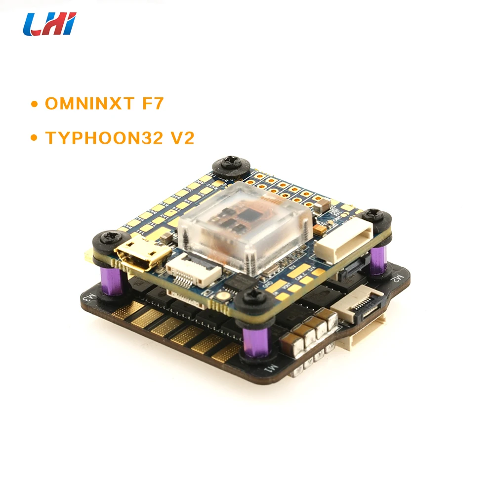 Контроллер полета Airbot OMNINXT F7 и Typhoon32 V2.1 35A Blheli_32 3-6S бесщеточный ESC для FPV квадрокоптера дрона DIY
