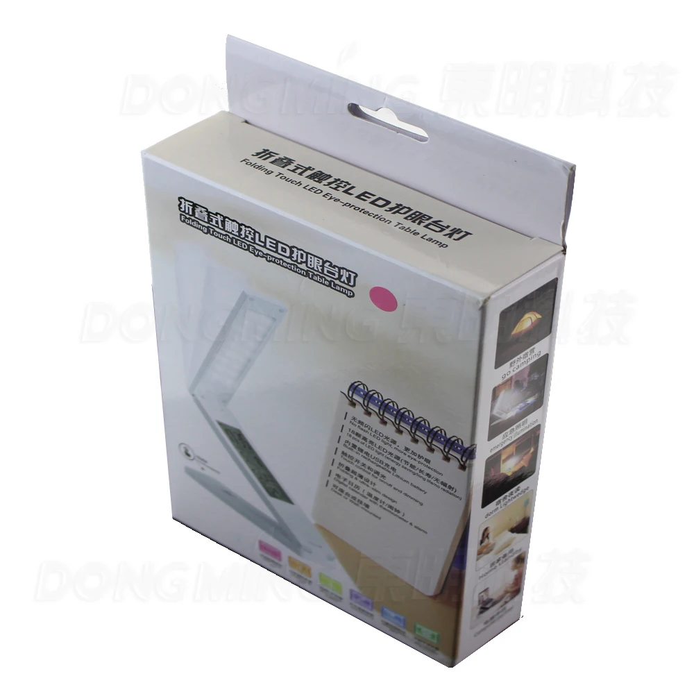 Светодиодный складной настольный светильник перезаряжаемый мини-светодиодный с