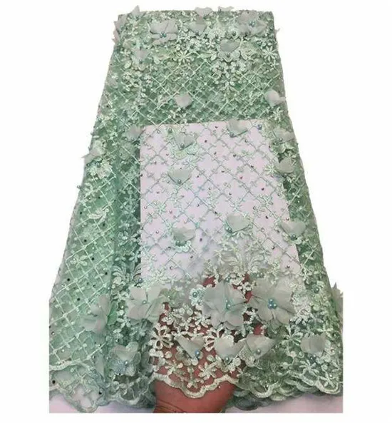 Новинка 2019 французское нигерийское кружево ткань высокого качества тюль