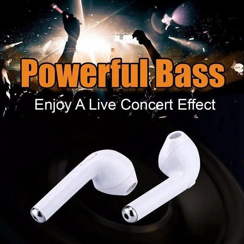 I7s Bluetooth наушники беспроводные спортивные bluetooth гарнитура с микрофоном для Apple IPhone