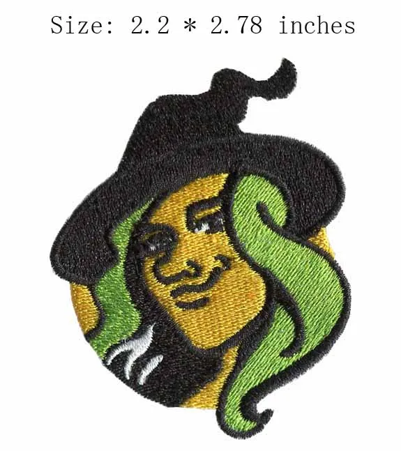 

Красивая Леди 2,2 "Широкая вышивка патч для украшения сада/украшения mariage/cojines