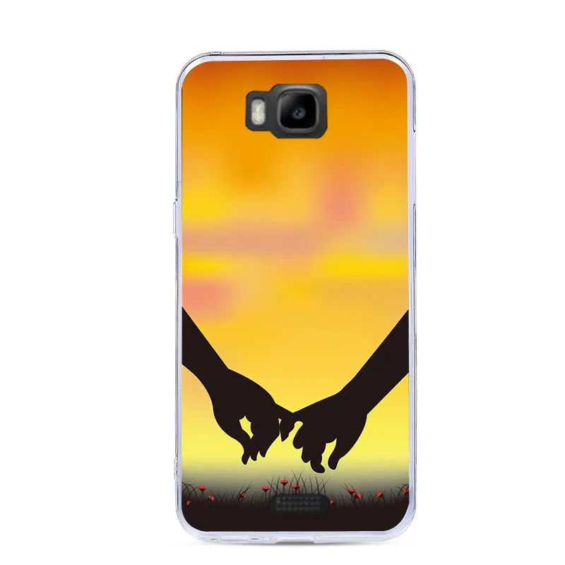 J&ampR Pattern Phone Case For Huawei Y541 y560-u02Silicone Soft TPU Cover for Honor Bee y541 y541-u02/Y5C Cases |