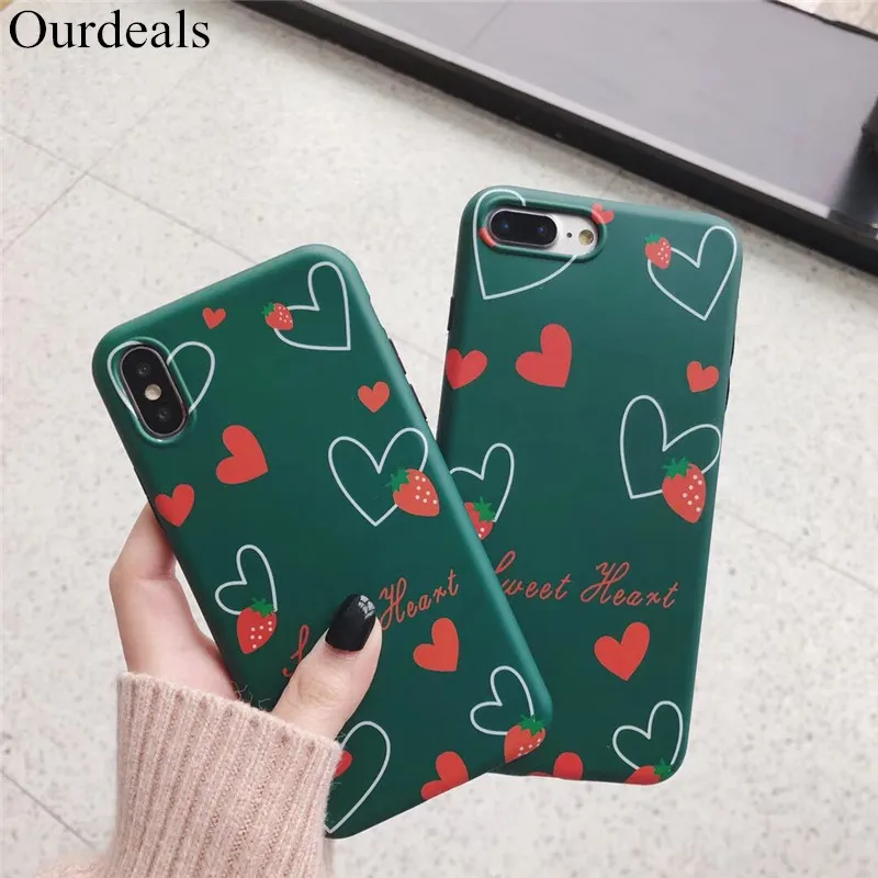 Ourcases простой чехол для телефона с рисунком на тему любви huawei P10 P20 P30pro Nova2s 3 3i 4 mate 20