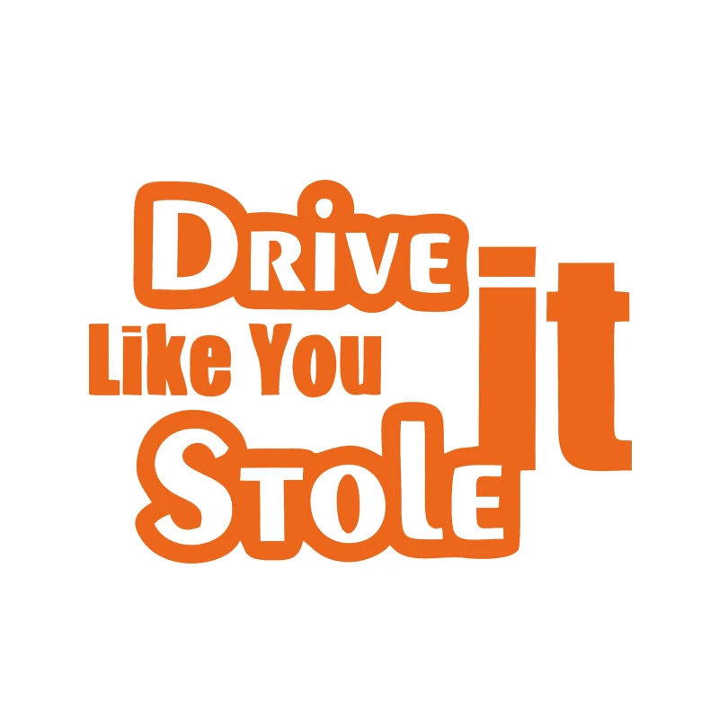 

15cm*10.6cm 1Pcs Hot Sale Car Stickers As You Stole Car Stickers Car Styling Stickers Jdm
