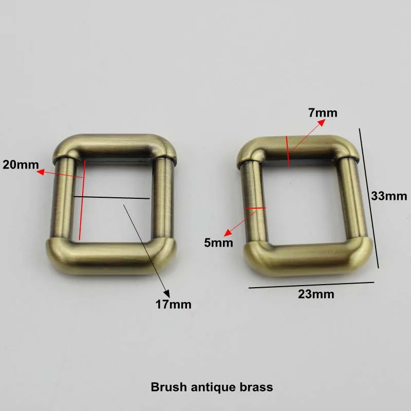 30 шт. квадратные металлические пряжки 20 х17 мм|hardware accessories|square bucklemetal bag buckle |
