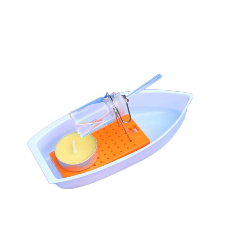 Свеча Powered пароходе науки гаджет Обучающие игрушки Физика Эксперимент 15*8 см |