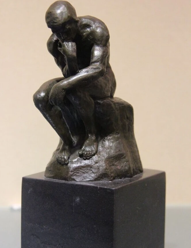 SCY коллекционный Бронзовый Статуя Льва S0689 Rodin художественная Статуэтка бронза