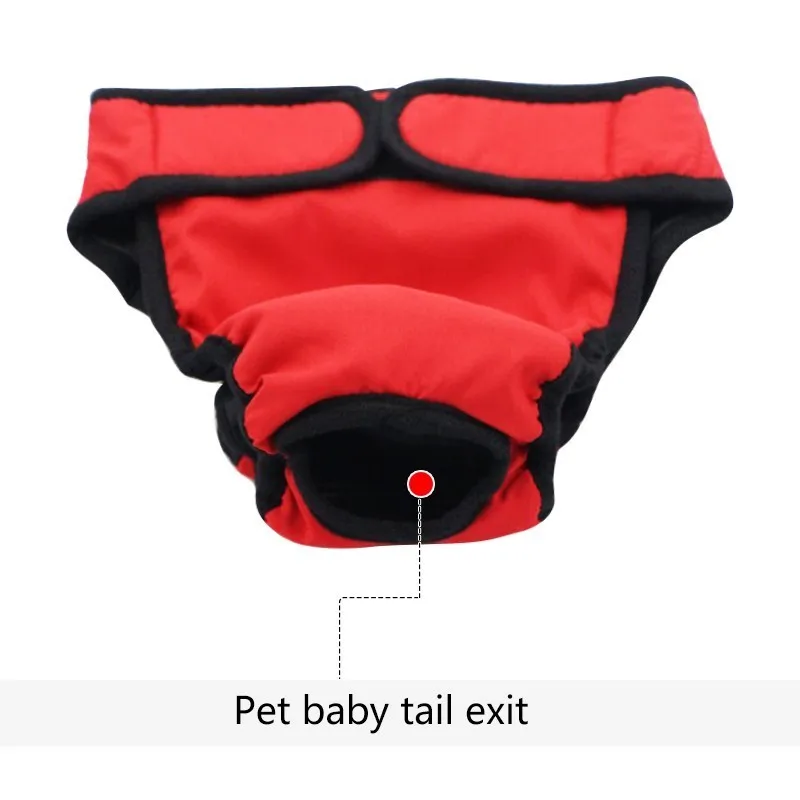 Физиологические штаны для собак, XS-XXL, подгузники, гигиенические, моющиеся, женские шорты для собак, трусики для менструации, нижнее белье, трусы, комбинезон для собак