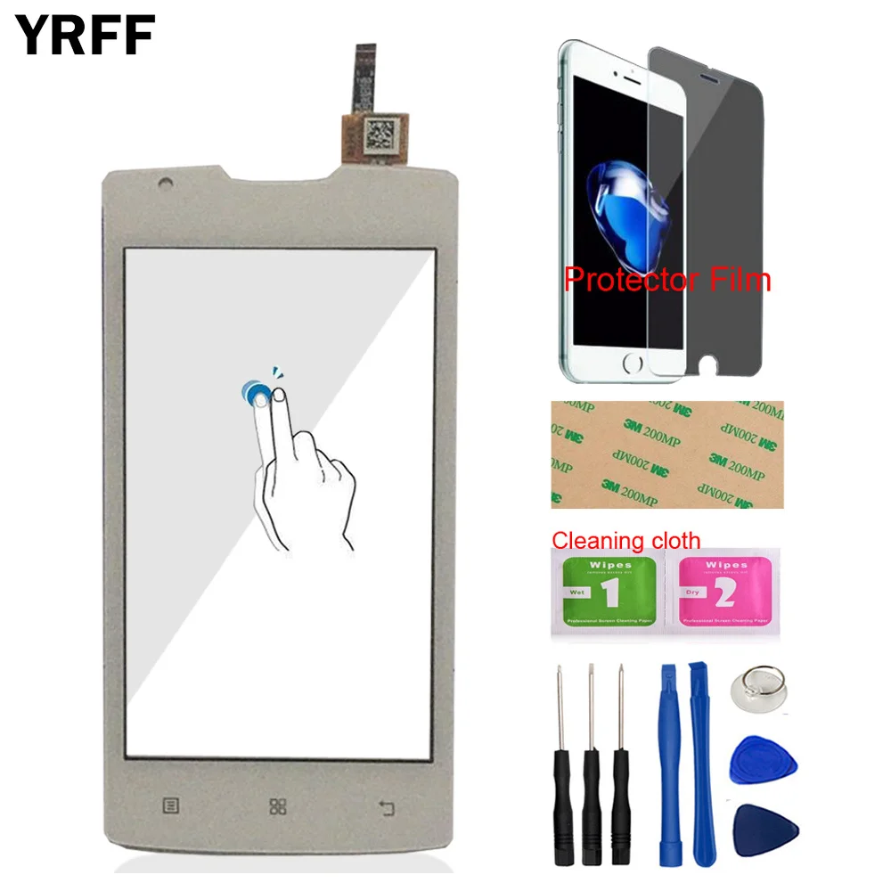 YRFF 4 0 ''мобильный для Lenovo A1000 A 1000 сенсорный экран передняя Сенсорная панель