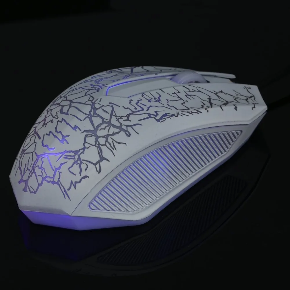 Профессиональная Проводная игровая мышь 3200DPI USB 3D светодиодсветодиодный