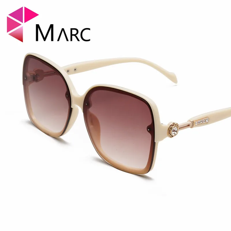 Женские брендовые дизайнерские солнцезащитные очки Марка 2019 1 прозрачная оправа