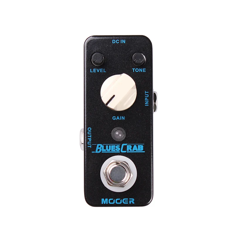 

MOOER Micro Classic Blues Crab Overdrive Guitar Effect Compact Pedal Sound Characteristic with Free Connector