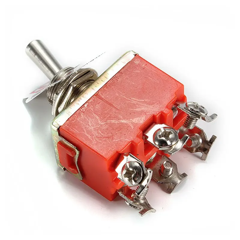 Автомобильный тогл DPDT ВКЛ ВЫКЛ переключатель автозапчасти 6 контактный 15A 250V