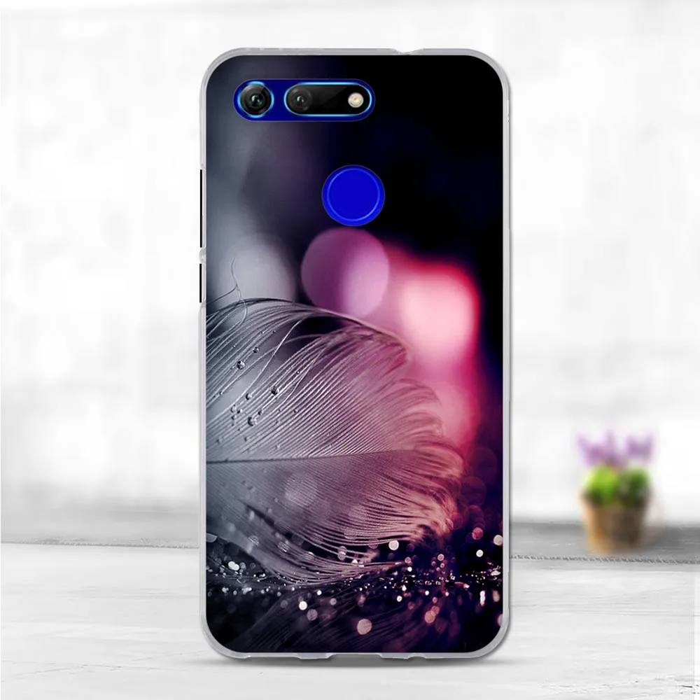33 Чехол для Honor V20, чехол для huawei Honor View 20, мягкий силиконовый чехол, TPU, задняя крышка для huawei Honor V20, защитный чехол для телефона, Funda - Цвет: 33