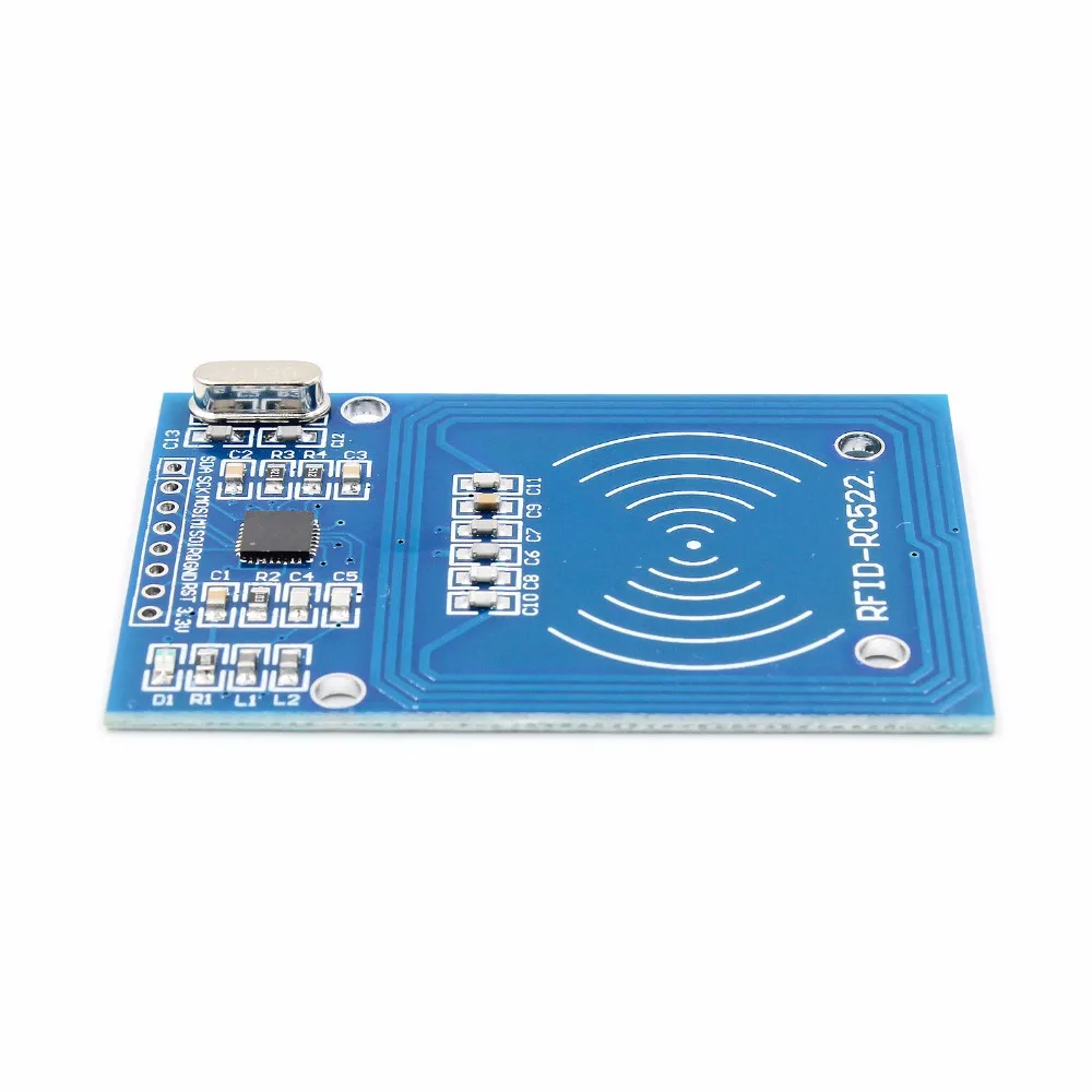 1 комплект MFRC-522 RC-522 RC522 RFID беспроводной IC модуль S50 Fudan SPI писатель считыватель карты брелок сенсор наборы 13,56 МГц для Arduino