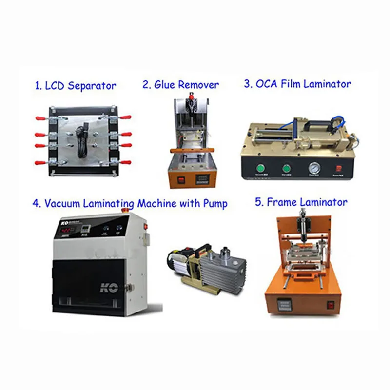 2018 Самый дешевый ОСА машина полный комплект (ЖК дисплей сепаратор + клей для