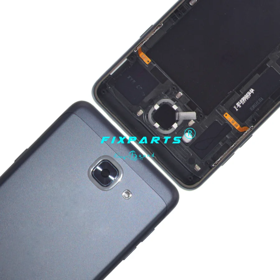 5 7 &quotметаллик для Samsung Galaxy J7 Max g615 Задняя крышка батареи задняя G615 корпус чехол