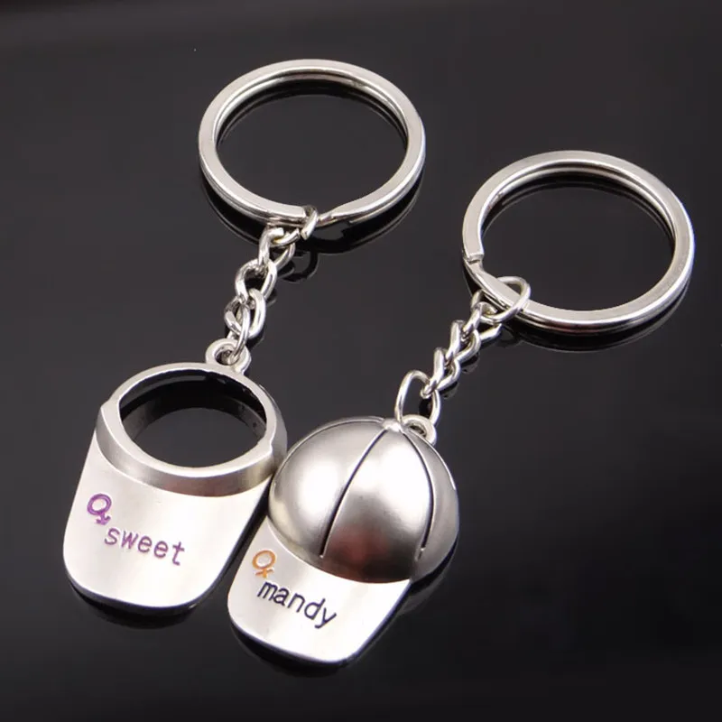 Брелок унисекс в форме шляпы стильная креативная Спортивная Кепка аксессуар для