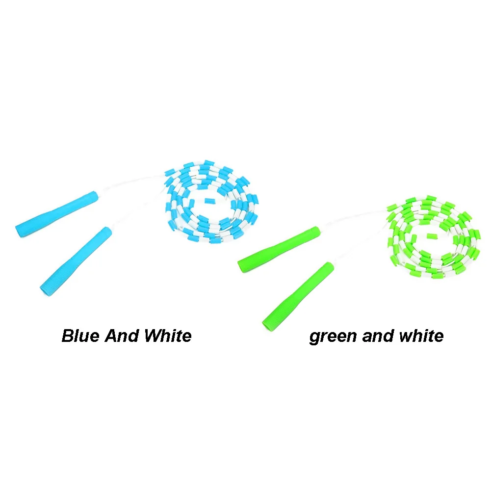 ПВХ мягкий с пластиковыми бусинами Сегментированный Скакалка длина